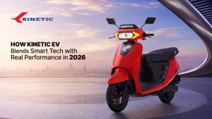 Kinetic EV electric scooter 2026 with smart technology and high performance for urban commuting in India