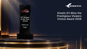 Kinetic EV award recognition in 2026